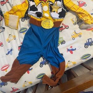 Woody Kids Costume - Yellow, Blue, Brown